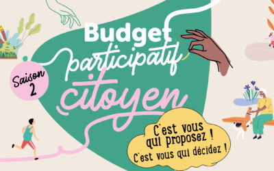Budget Participatif Citoyen, saison 2 !