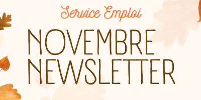 Mobilisation pour l’emploi : le mois de novembre en mouvement !