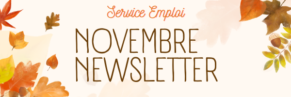 Mobilisation pour l’emploi : le mois de novembre en mouvement !