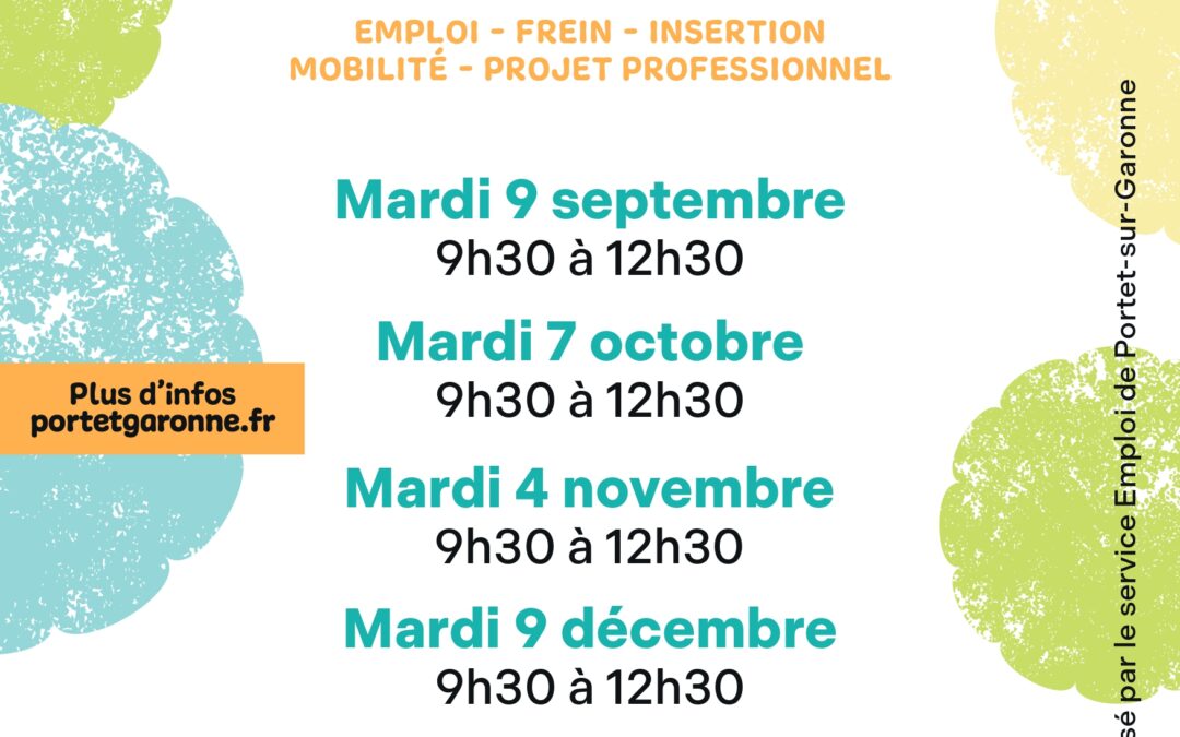 LES RENCONTRES EMPLOI, CONVIVIALITÉ ☕