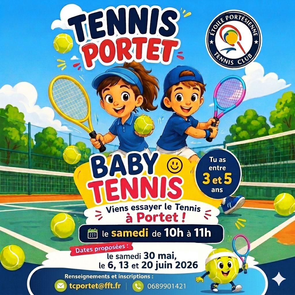 Baby Tennis Portet 2026