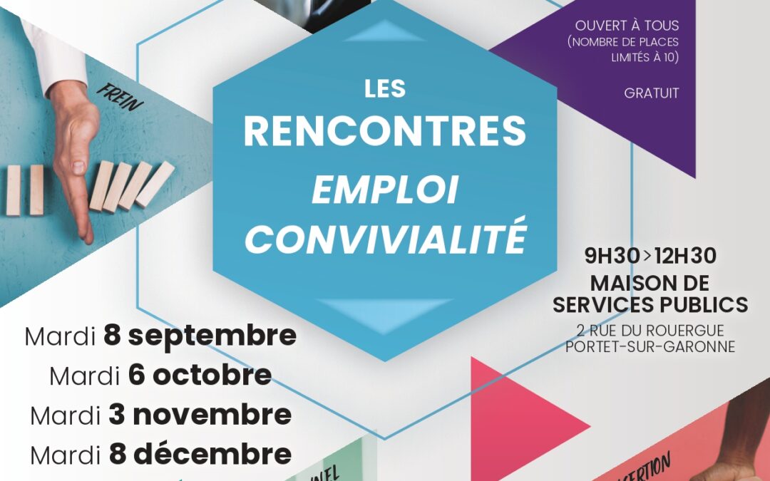 Rencontres Emploi Convivialité au 3ème trimestre 2026