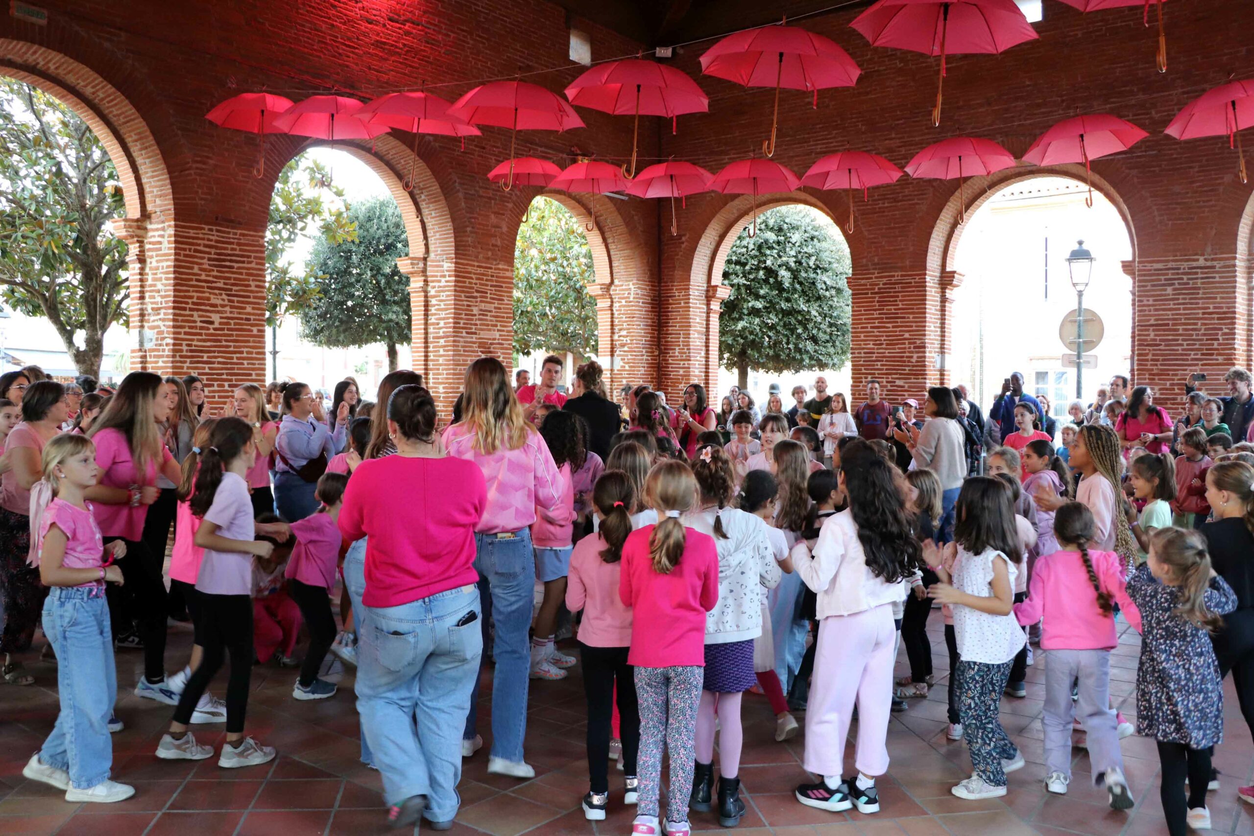 Octobre rose_flashmob